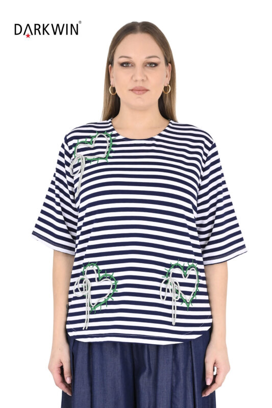 P9608 DARKWIN BLUZ LACI-BEYAZ - DARKWIN (1)