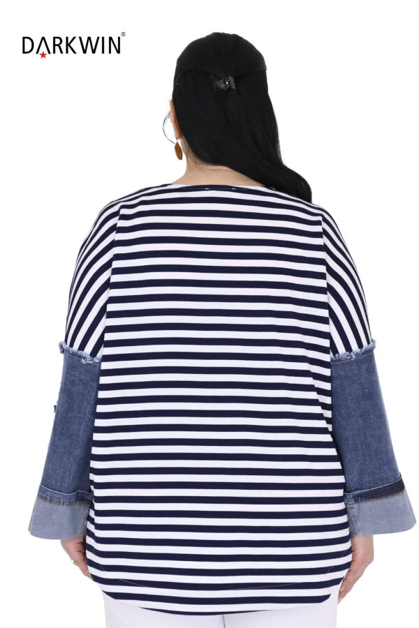 P9610 DARKWIN BLUZ LACI-BEYAZ - 3