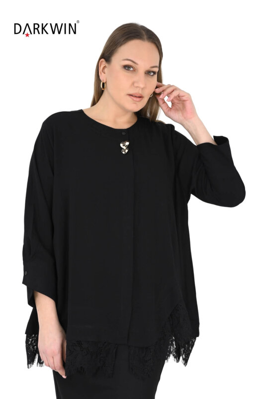 P9612 DARKWIN GÖMLEK SIYAH - 9