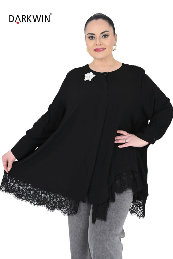 P9612 DARKWIN GÖMLEK SIYAH - 8