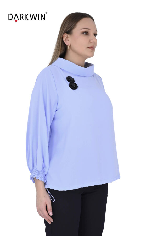 P9631 DARKWIN BLUZ MAVI - 2