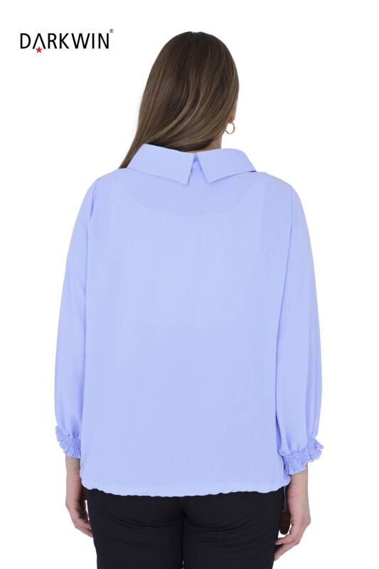 P9631 DARKWIN BLUZ MAVI - 3