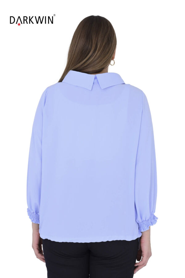 P9631 DARKWIN BLUZ MAVI - 3
