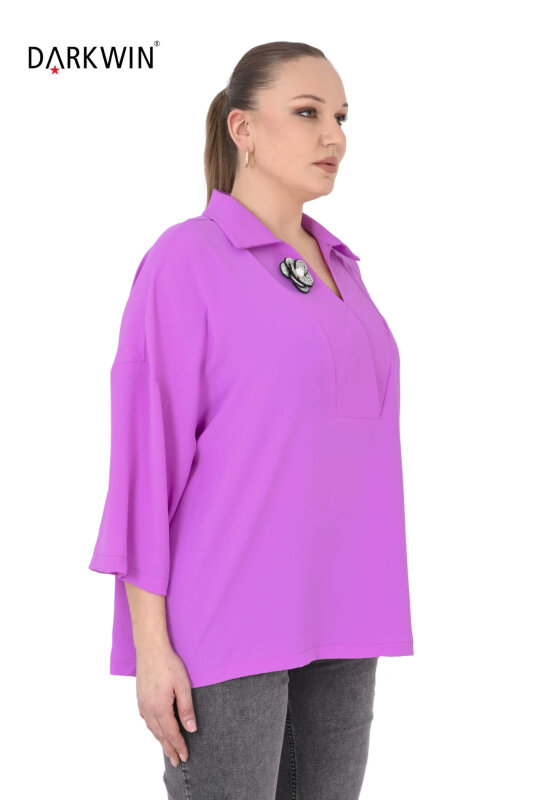 P9632 DARKWIN BLUZ FUSYA - DARKWIN (1)