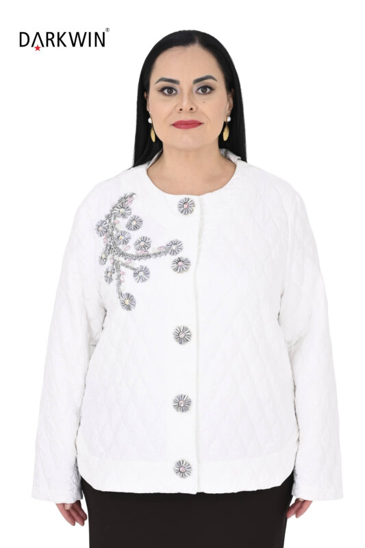 P9633 DARKWIN CEKET BEYAZ - DARKWIN