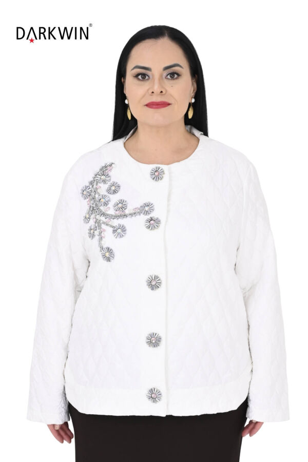 P9633 DARKWIN CEKET BEYAZ - 1