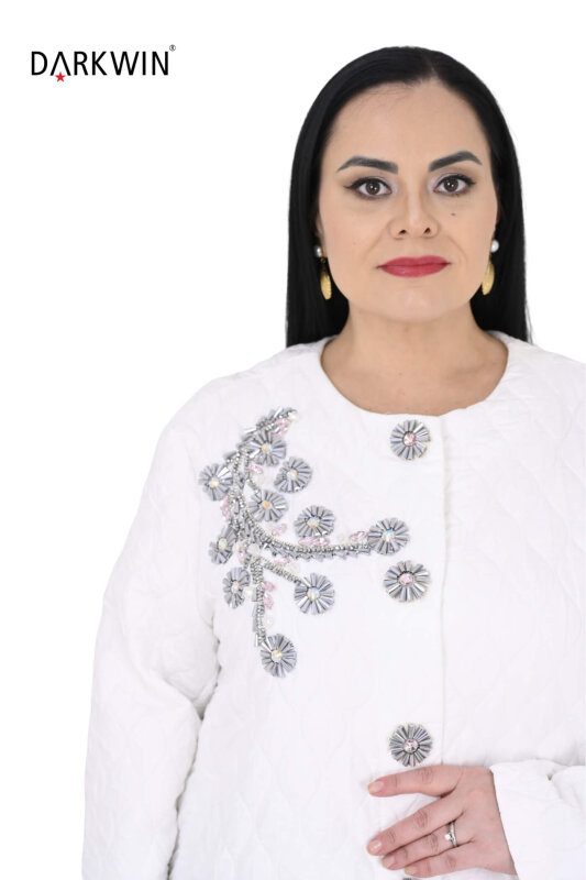 P9633 DARKWIN CEKET BEYAZ - 4