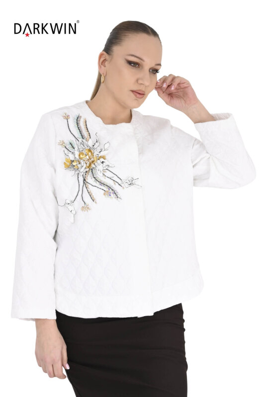 P9634 DARKWIN CEKET BEYAZ - 5