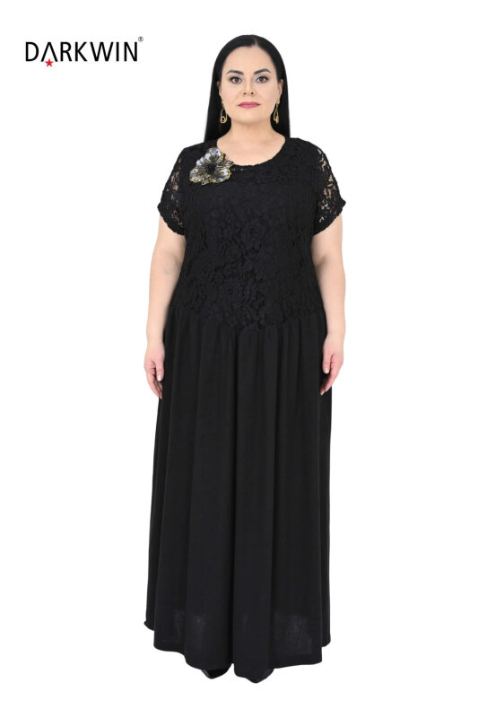 P9640 DARKWIN ELBİSE 2 Lİ SIYAH - DARKWIN