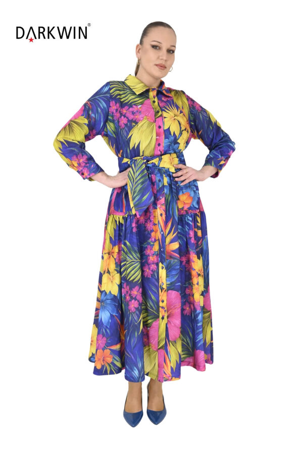 P9641 DARKWIN ELBİSE DESENLI - 5