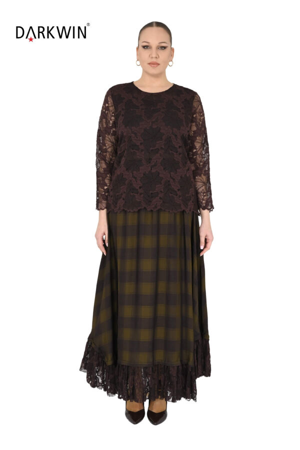 P9656 DARKWIN BLUZ-ETEK DESENLI - 1