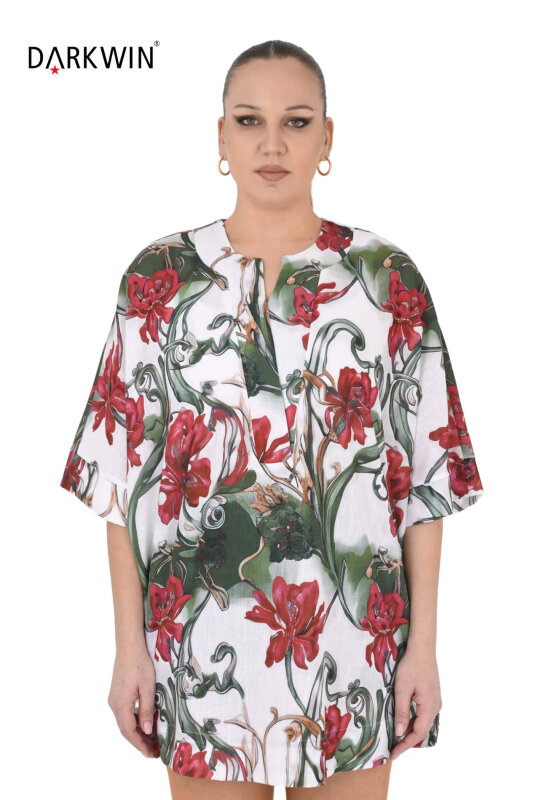 P9659 DARKWIN TUNİK DESENLI - 1