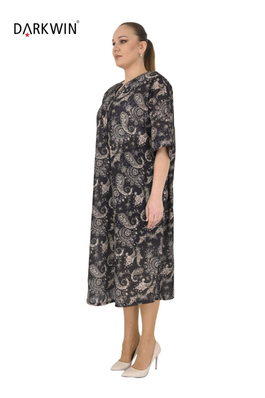 P9662 DARKWIN ELBİSE DESENLI - 4