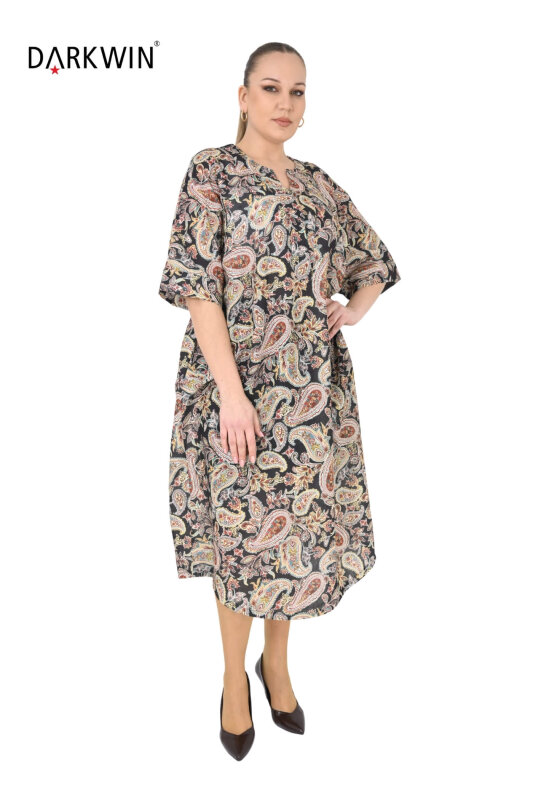 P9662 DARKWIN ELBİSE DESENLI - 8