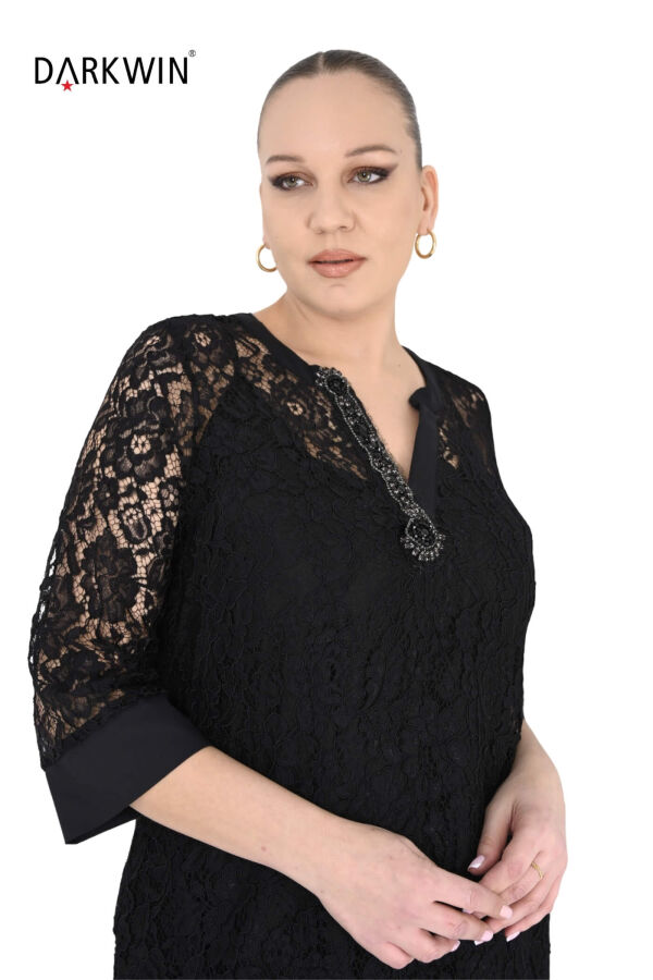 P9664 DARKWIN TUNİK 2 Lİ SIYAH - 5