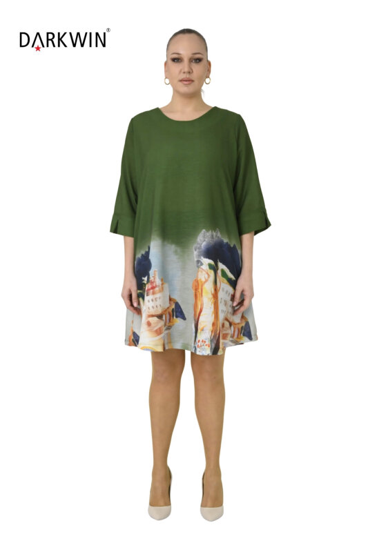 P9668 DARKWIN TUNİK YESIL - DARKWIN