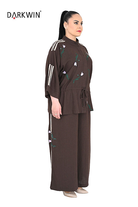 P9670 DARKWIN CEKET-PANTOLON KAHVE - DARKWIN (1)