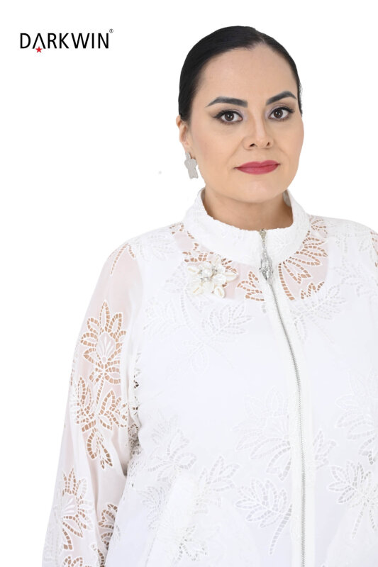 P9675 DARKWIN CEKET BEYAZ - 5