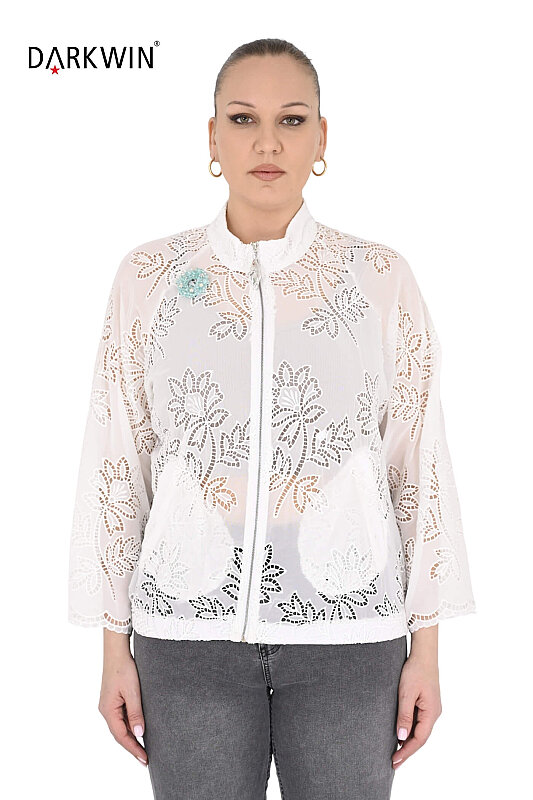 P9675 DARKWIN CEKET BEYAZ - DARKWIN