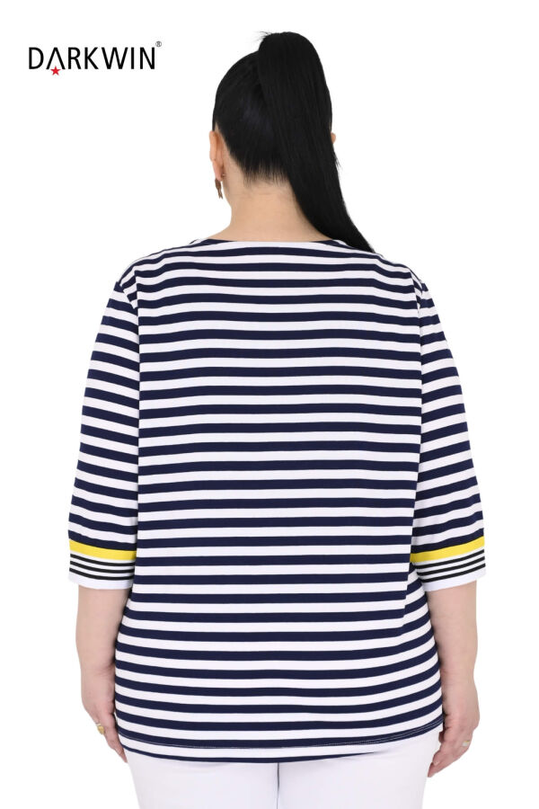 P9681 DARKWIN BLUZ LACI-BEYAZ - 12