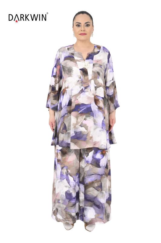 P9694 DARKWIN BLUZ-ETEK DESENLI - DARKWIN