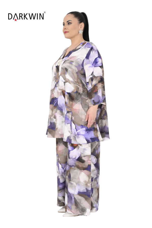 P9694 DARKWIN BLUZ-ETEK DESENLI - 2