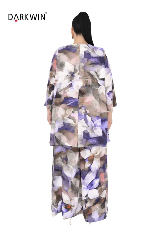 P9694 DARKWIN BLUZ-ETEK DESENLI - 3