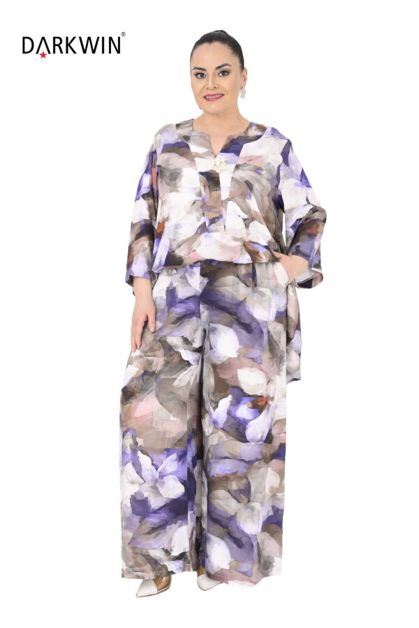 P9694 DARKWIN BLUZ-ETEK DESENLI - 4