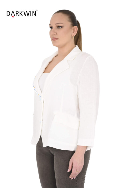 P9696 DARKWIN CEKET BEYAZ - DARKWIN (1)