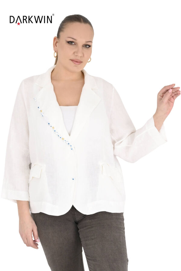 P9696 DARKWIN CEKET BEYAZ - 5