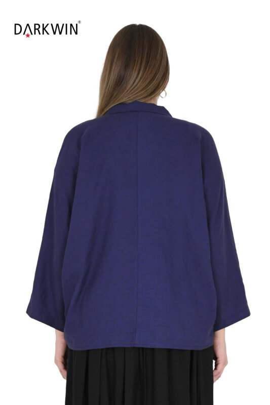 P9698 DARKWIN GÖMLEK LACIVERT - 3