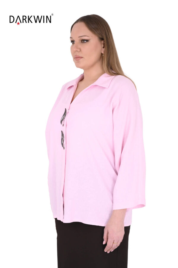 P9698 DARKWIN GÖMLEK PEMBE - 2