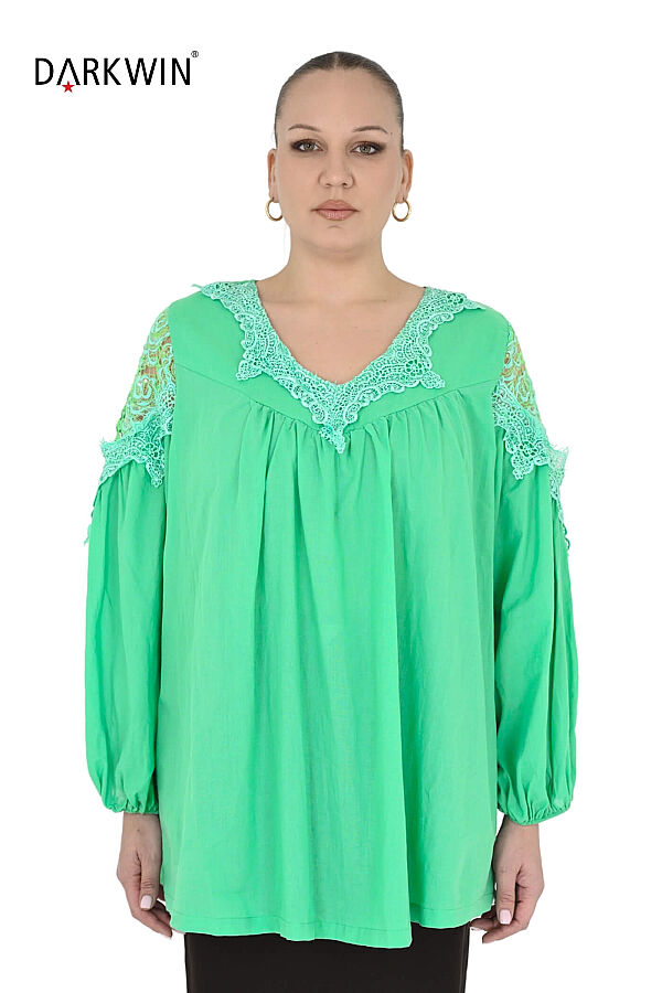 P9703 DARKWIN BLUZ YESIL - 1