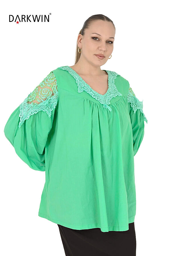 P9703 DARKWIN BLUZ YESIL - 5