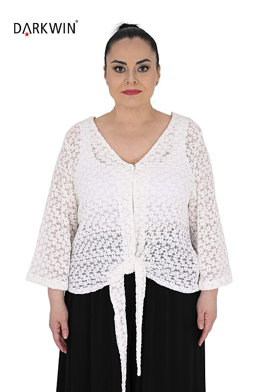 P9776 DARKWIN BOLERO BEYAZ - DARKWIN