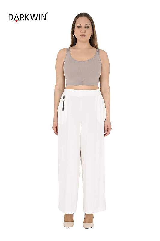P9784 DARKWIN PANTOLON EKRU - DARKWIN