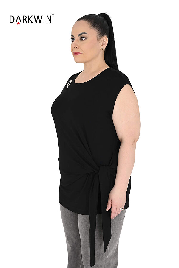 P9787 DARKWIN BLUZ SIYAH - 4