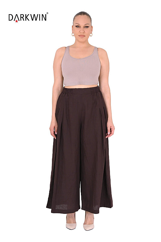 P9806 DARKWIN BLUZ-PANTOLON KAHVE - 6