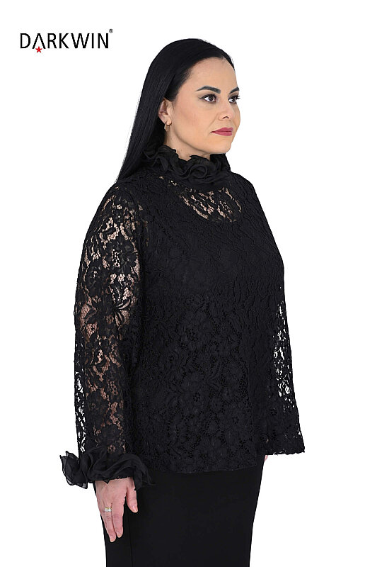 P9833 DARKWIN BLUZ 2 Lİ SIYAH - Darkwin (1)