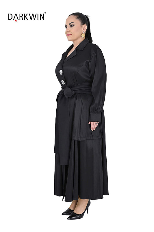 P9842 DARKWIN ELBİSE SIYAH - DARKWIN (1)