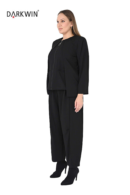 P9844 DARKWIN CEKET-PANTOLON SIYAH - DARKWIN (1)