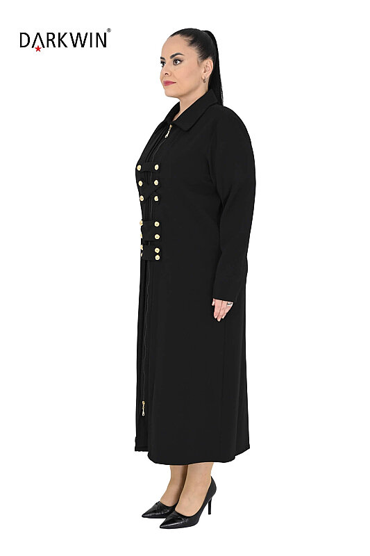 P9856 DARKWIN ELBİSE SIYAH - DARKWIN (1)