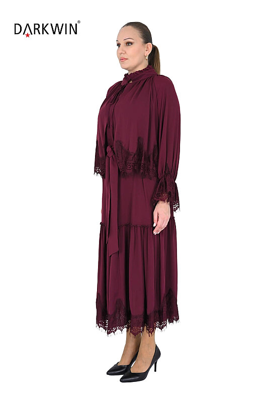 P9868 DARKWIN ELBİSE 2 Lİ BORDO - DARKWIN (1)