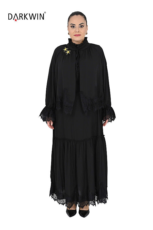 P9868 DARKWIN ELBİSE 2 Lİ SIYAH - DARKWIN (1)
