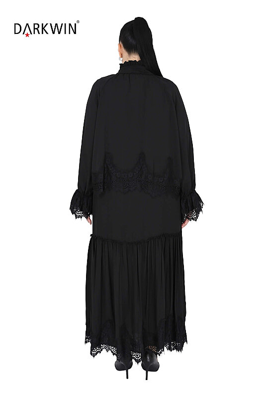 P9868 DARKWIN ELBİSE 2 Lİ SIYAH - 6