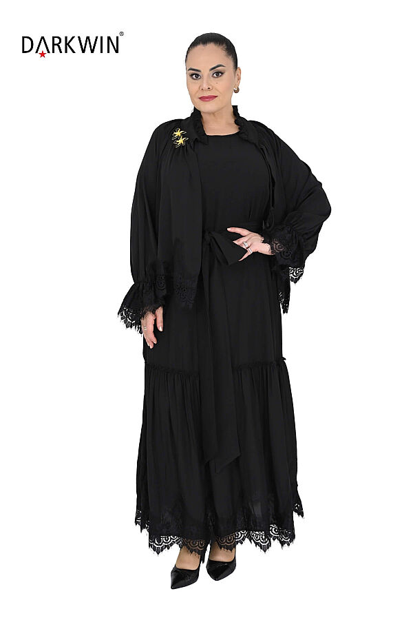 P9868 DARKWIN ELBİSE 2 Lİ SIYAH - 8