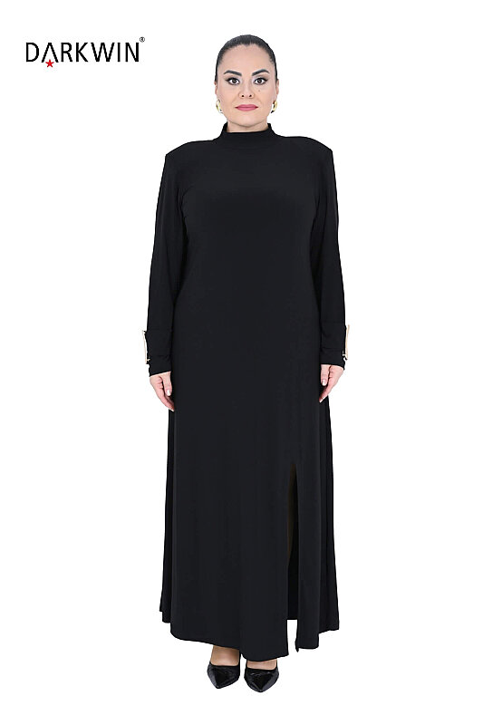 P9875 DARKWIN ELBİSE SIYAH - DARKWIN