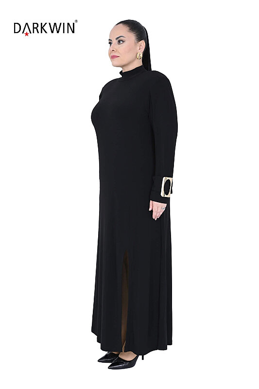 P9875 DARKWIN ELBİSE SIYAH - DARKWIN (1)