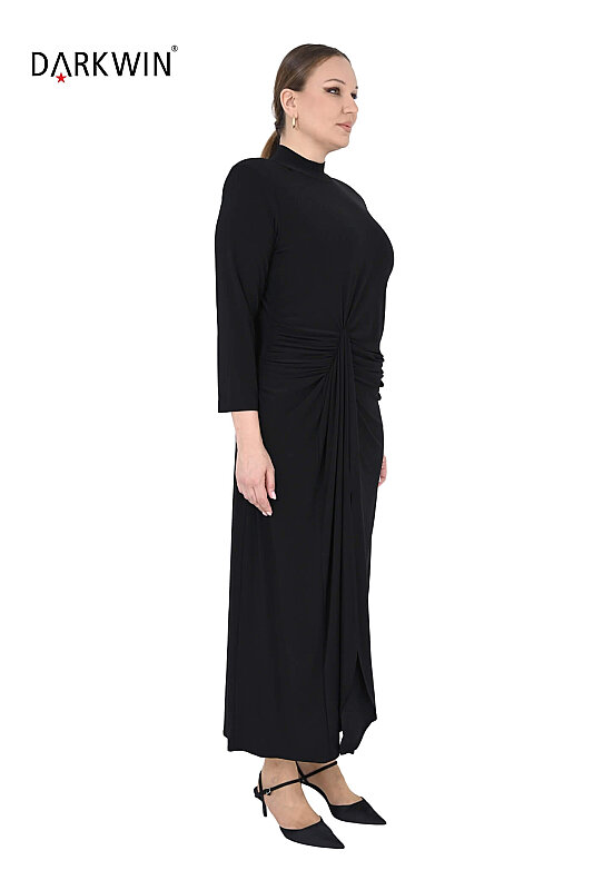 P9876 DARKWIN ELBİSE SIYAH - DARKWIN (1)