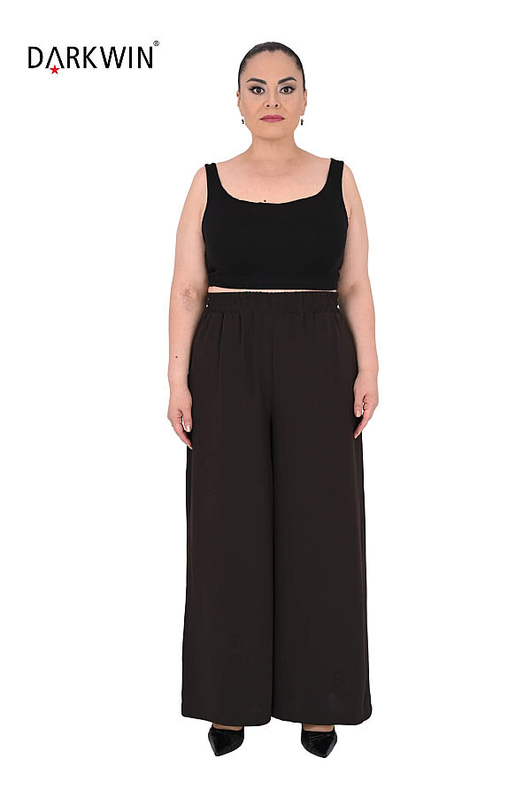 P9923 DARKWIN CEKET-BLUZ-PANTOLON KAHVE - 5